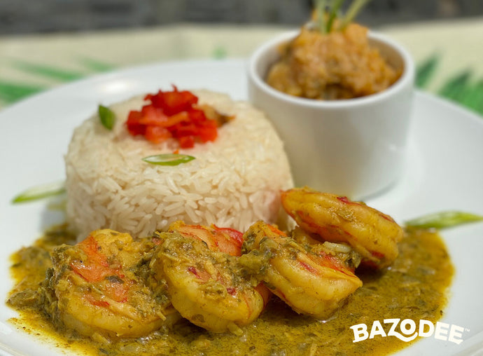 Bazodee® Curry Shrimp with Curry Pumpkin